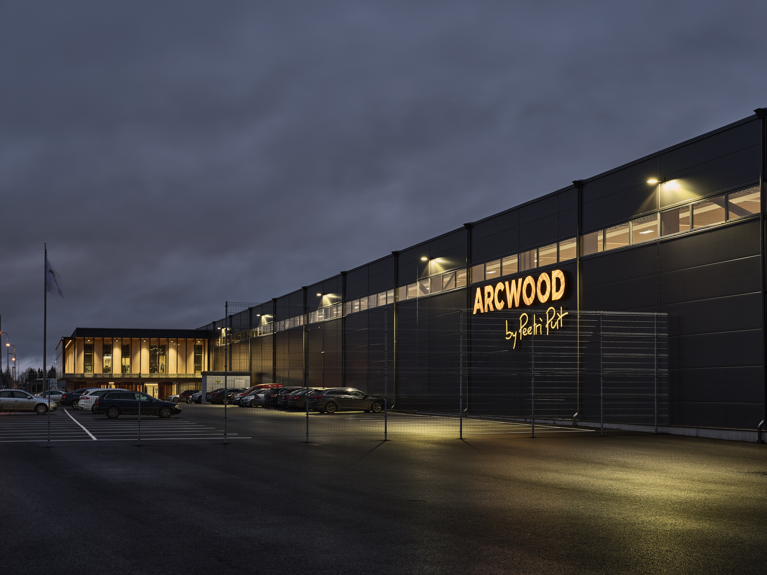 Arcwood produksjonbygg, utvidelse Foto 1
