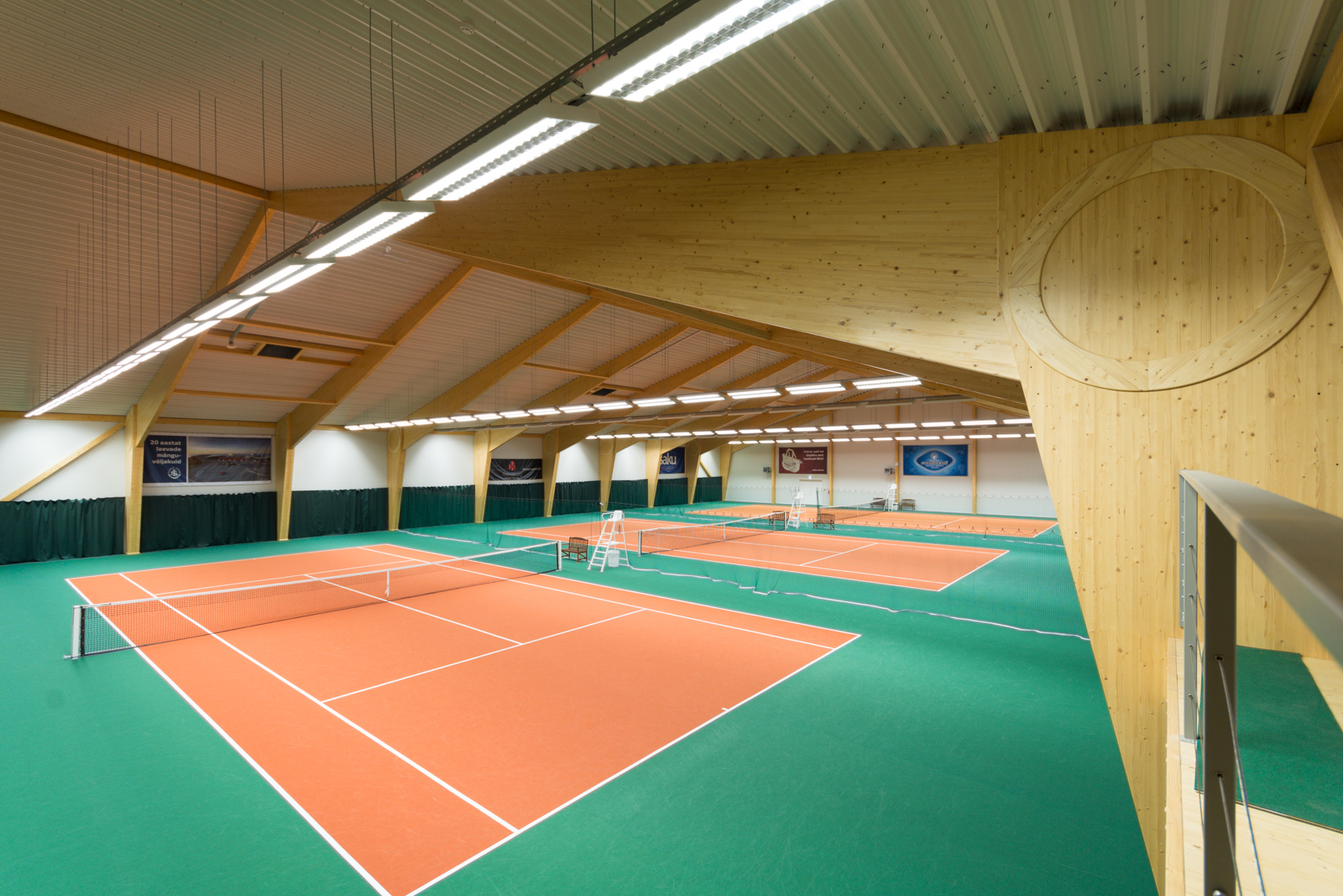 Tennishalle Kuressaare Foto 5