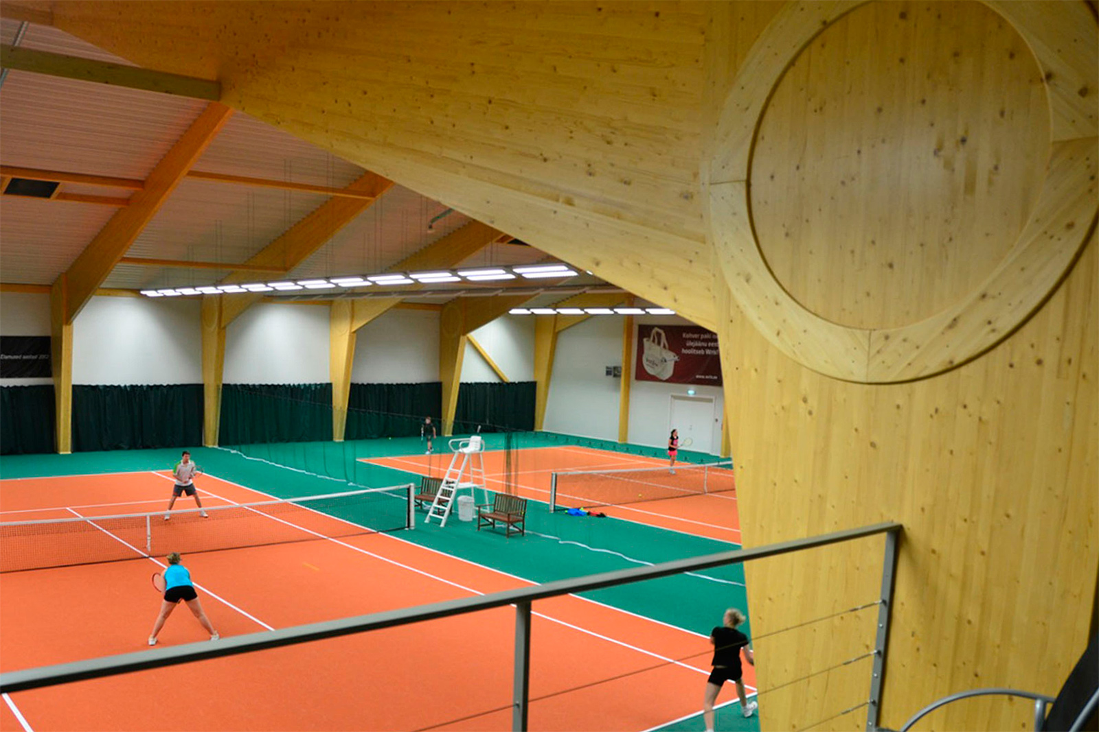 Tennishalle Kuressaare Foto 1