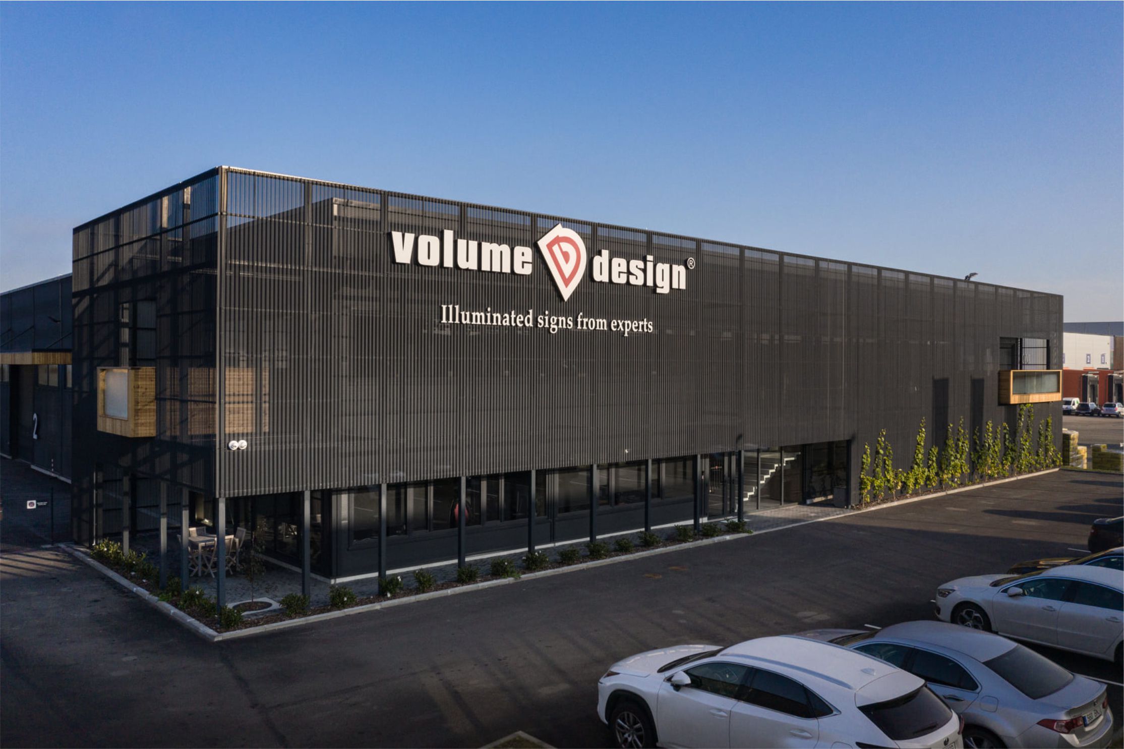 Volume Design OÜ:s kontors- och produktionsbyggnad Foto 2